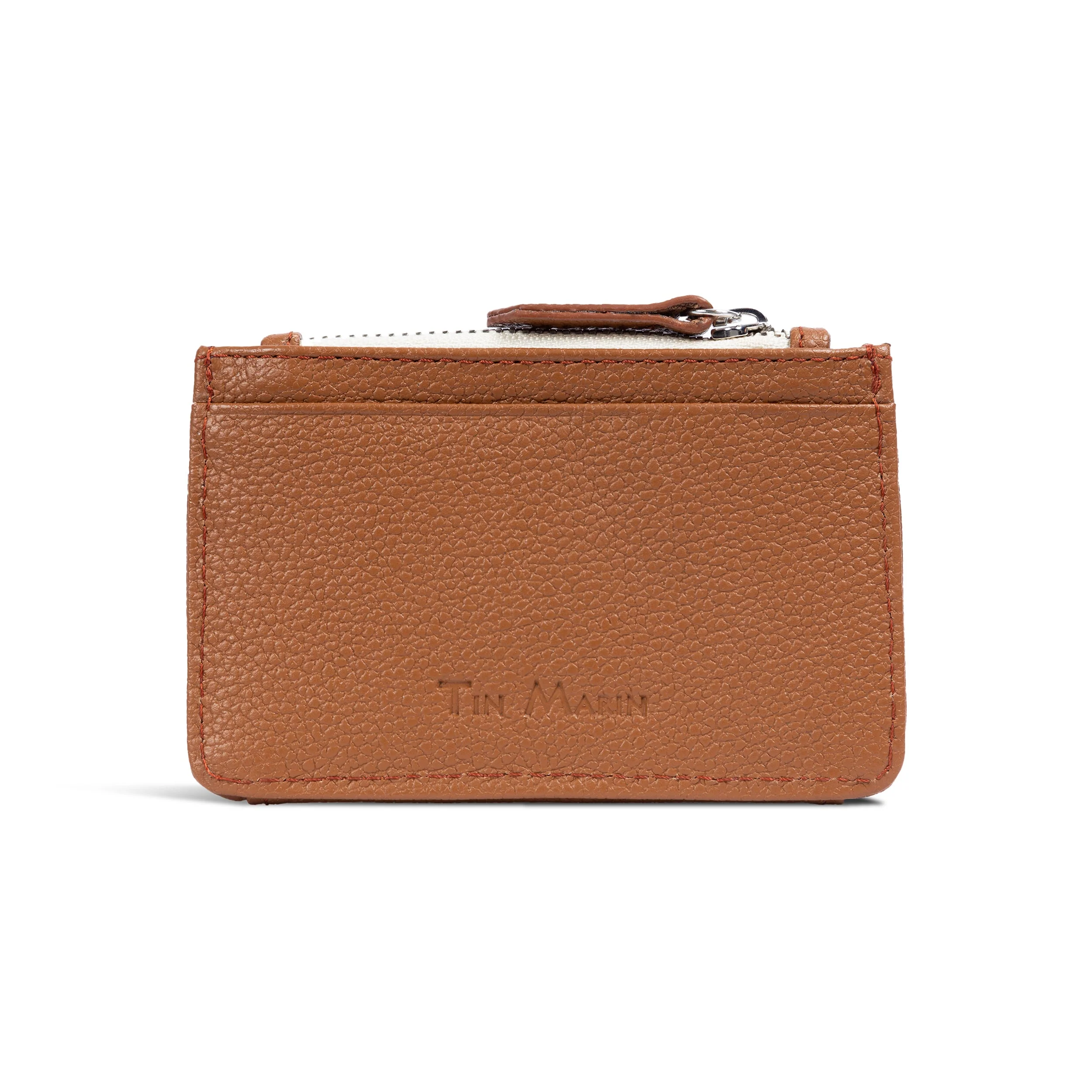 Smooth Georgie Leather Card Case Crafted