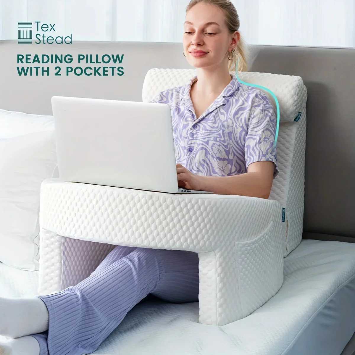 Dependable Gaming Armrest Pillow – Oversized Memory Foam Reading CushionKey Features Durable
