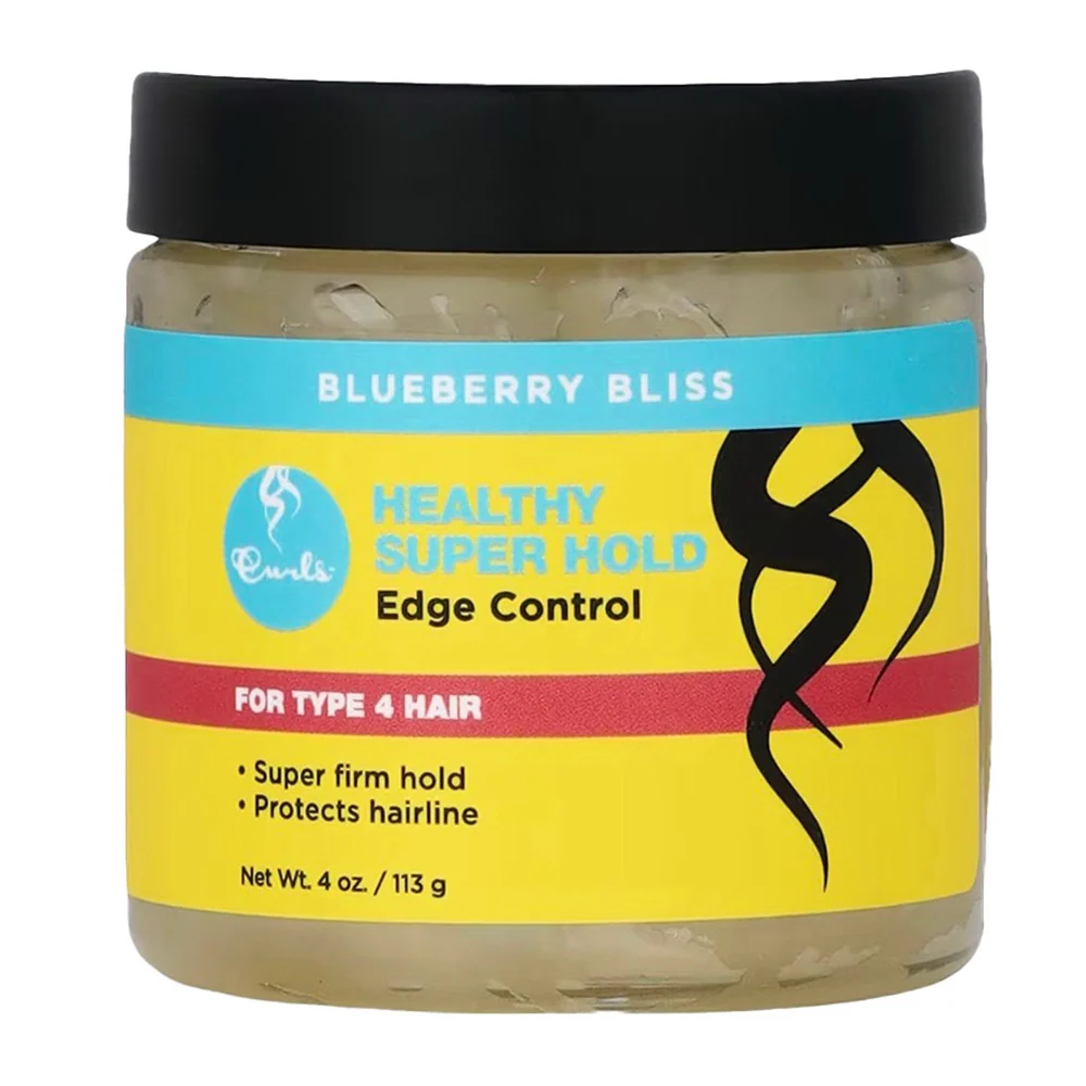 Authentic Curls Blueberry Bliss Healthy Super Hold Edge Control 4Oz 113g