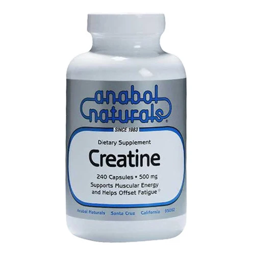 Versatile Anabol Naturals Creatine 500 Mg Capsules - 240 Ea Long-Lasting