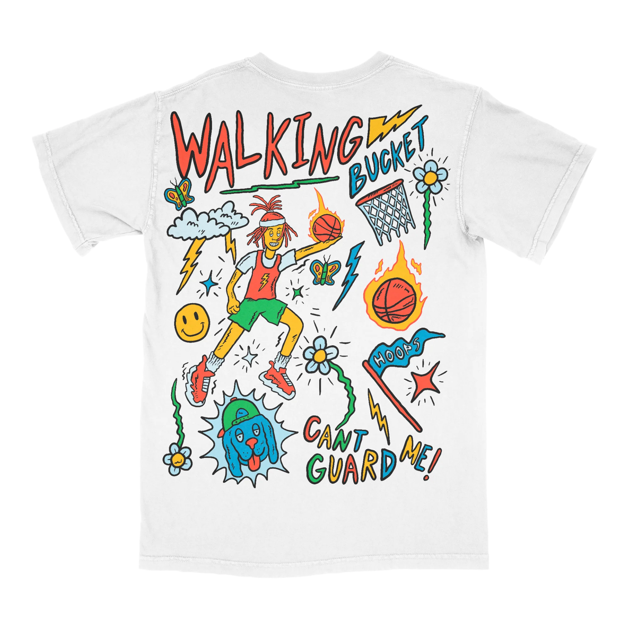 User-Friendly Walking Bucket Limited Edition Graphic T-Shirt Fine