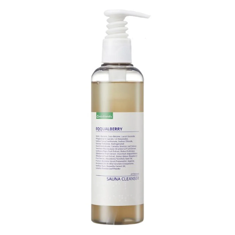 Carefully Designed Eqqualberry pH Balanced Sauna Cleanser 200ml Fashionable