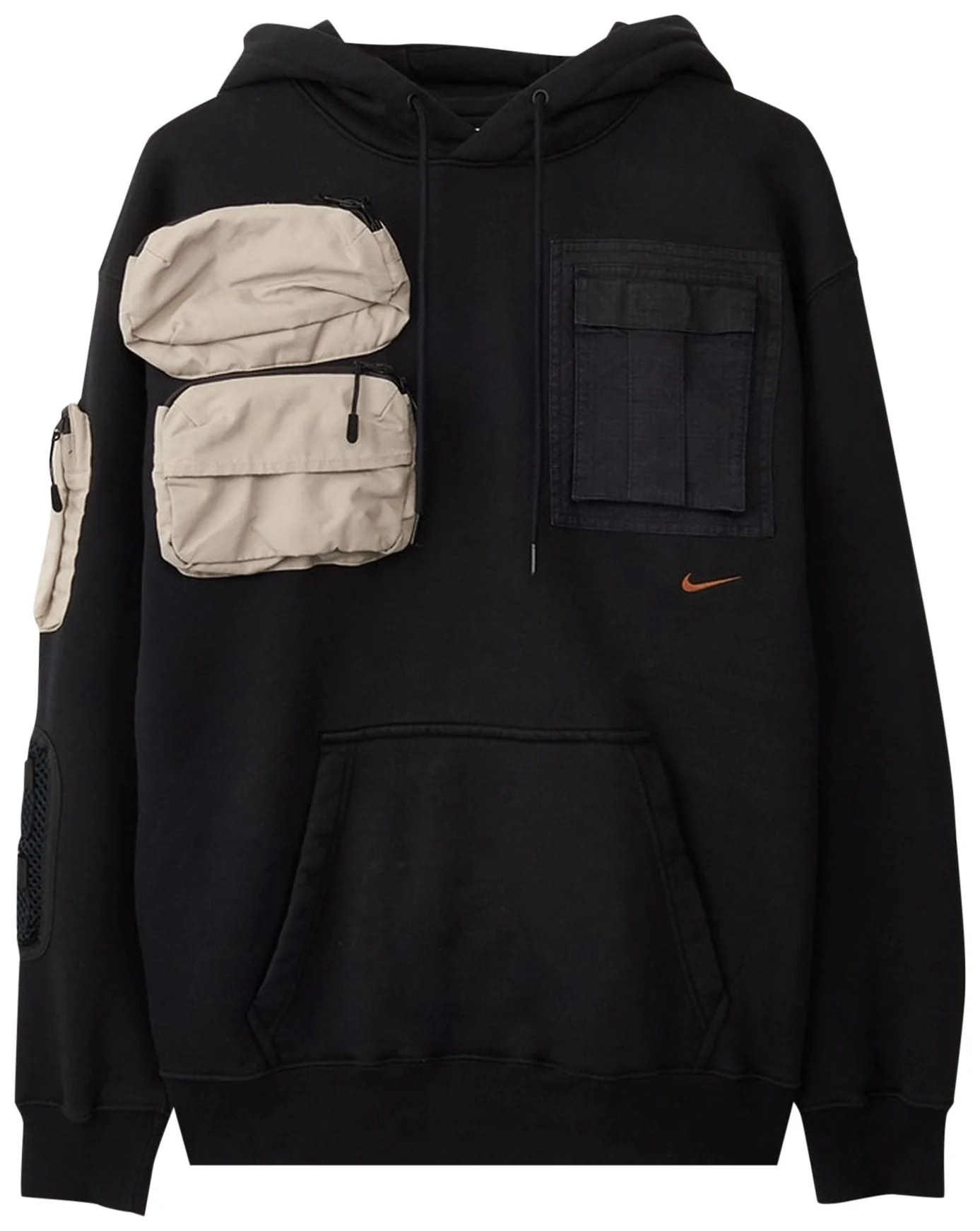Fine Nike Men's X Cactus Jack By Travis Scott Nrg Ag Utility Hoodie Breathable