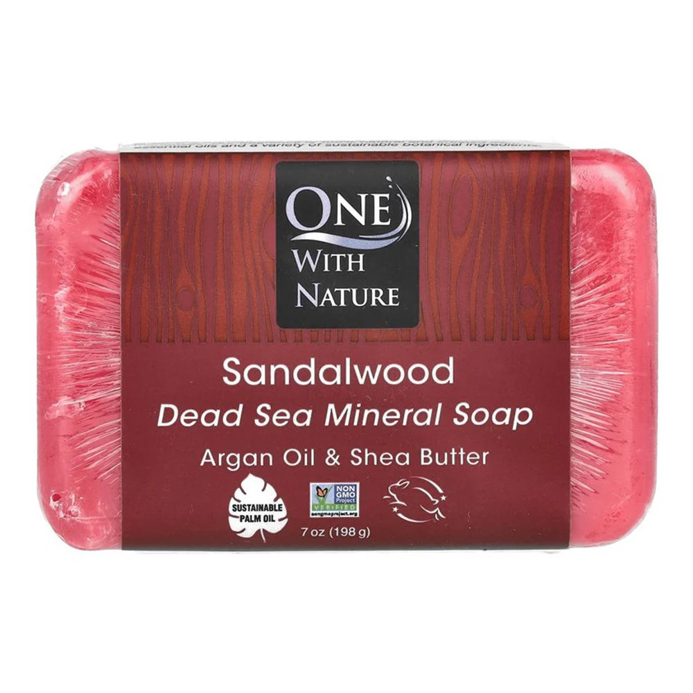 Soft One with Nature Sandalwood Dead Sea Bar Soap 7 Oz Trusted