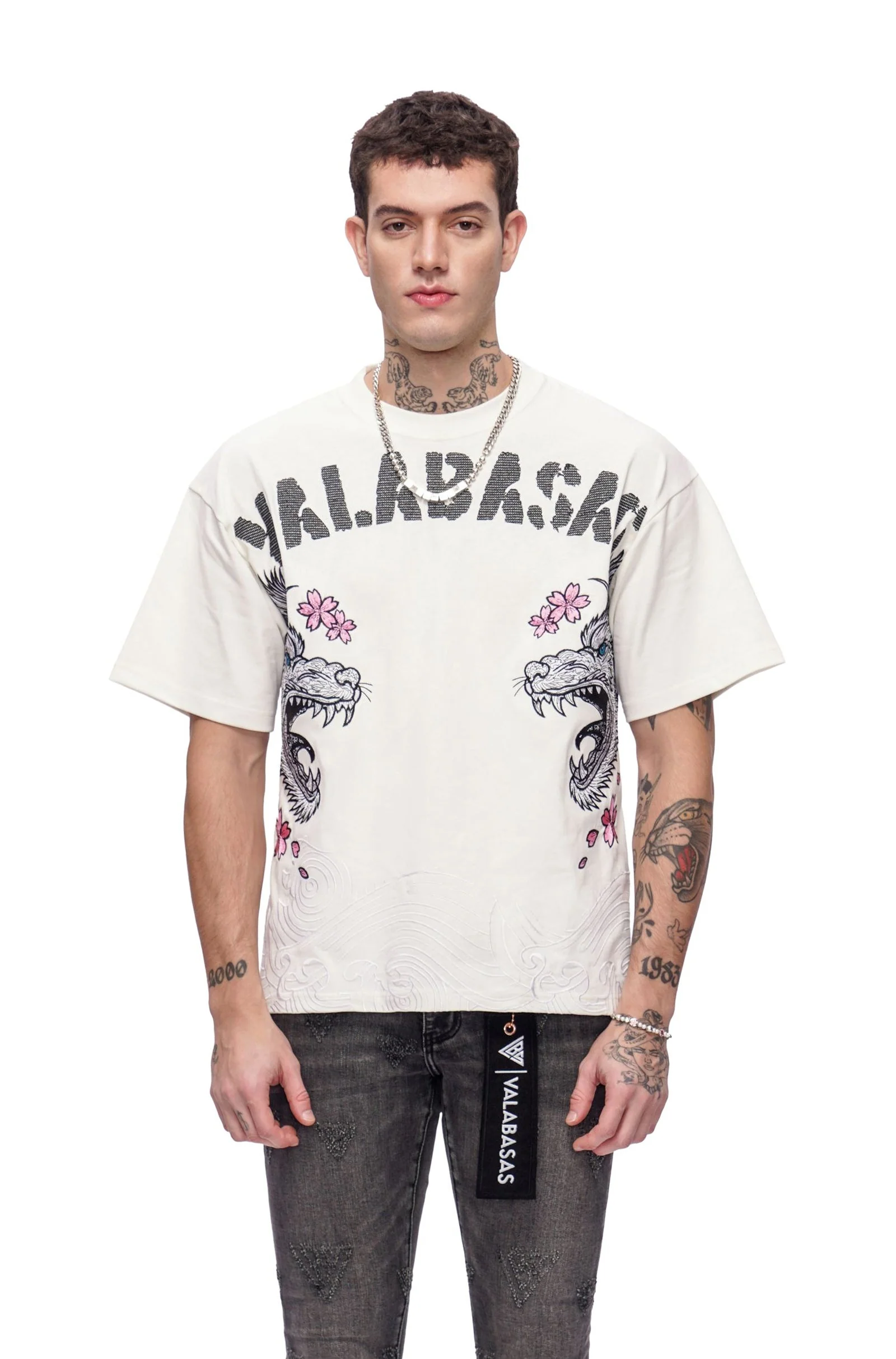 World-Class Valabasas Ikari Tee - Off White Environmentally Friendly