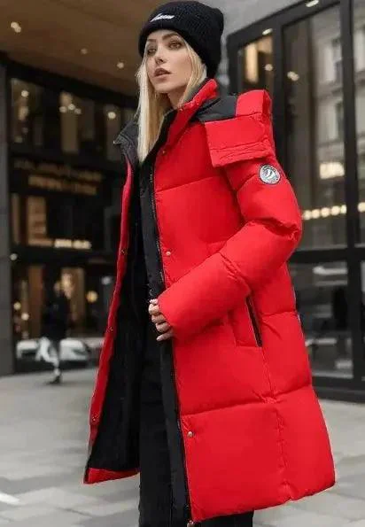 Clean Women's Thickened Cotton Padded Winter Coat Trendy