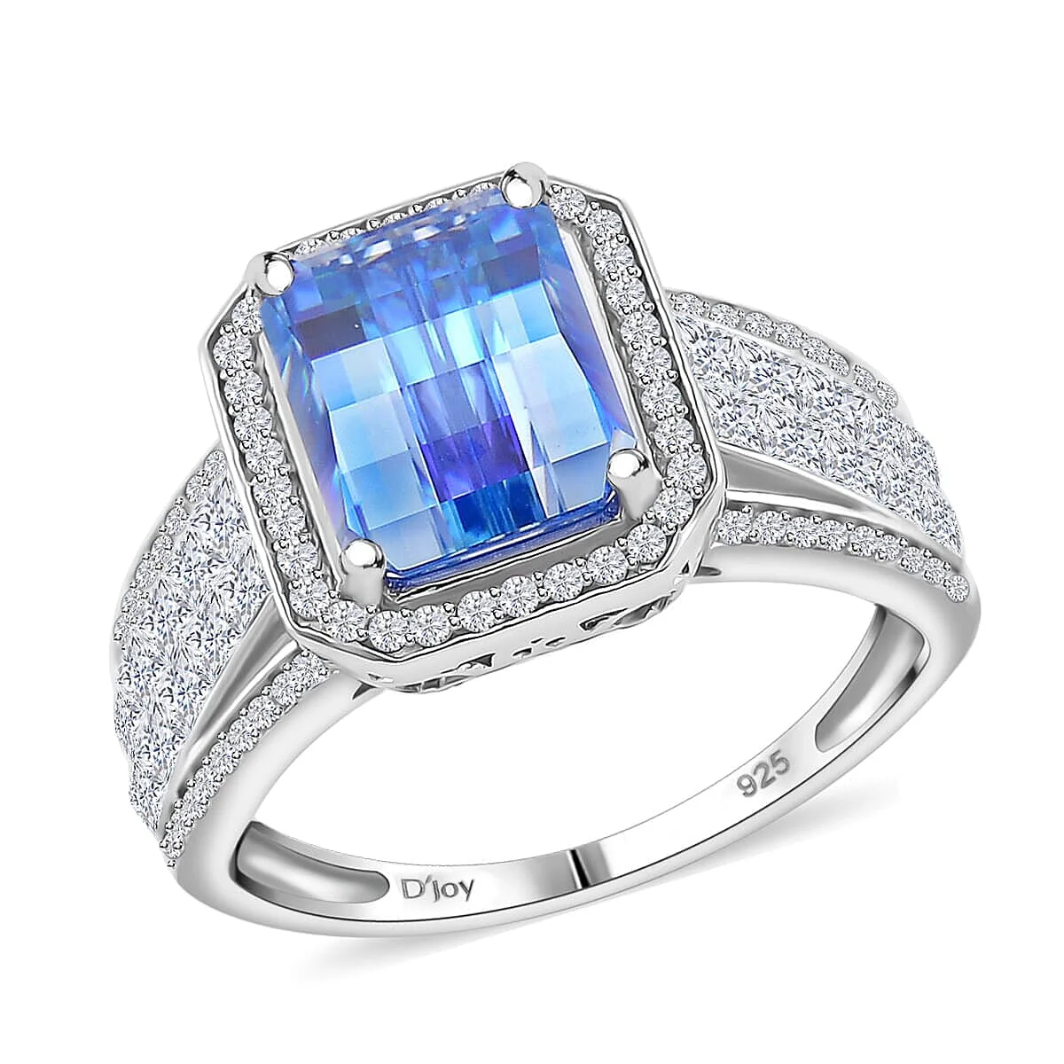 Unique HomeJewelryRingsHalo Rings 8031701 Flexible