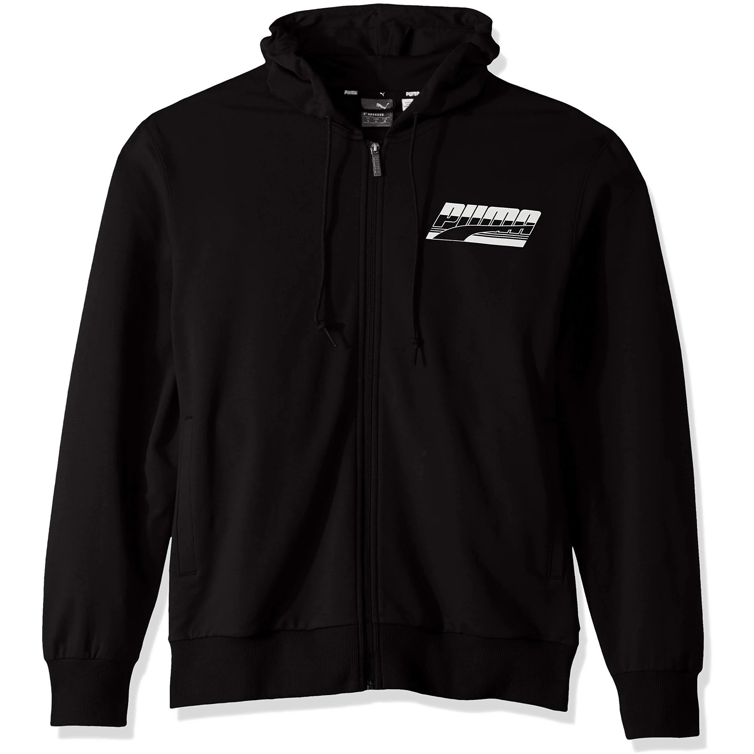 World-Class Puma Men's Rebel Hooded Jacket Tr Jackets Excellent