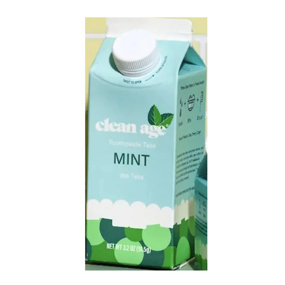 Artisan Clean Age Toothpaste Mint Flavored 186 Tabs Freshens Breath Effectively 3.2Oz 91.5g Innovative