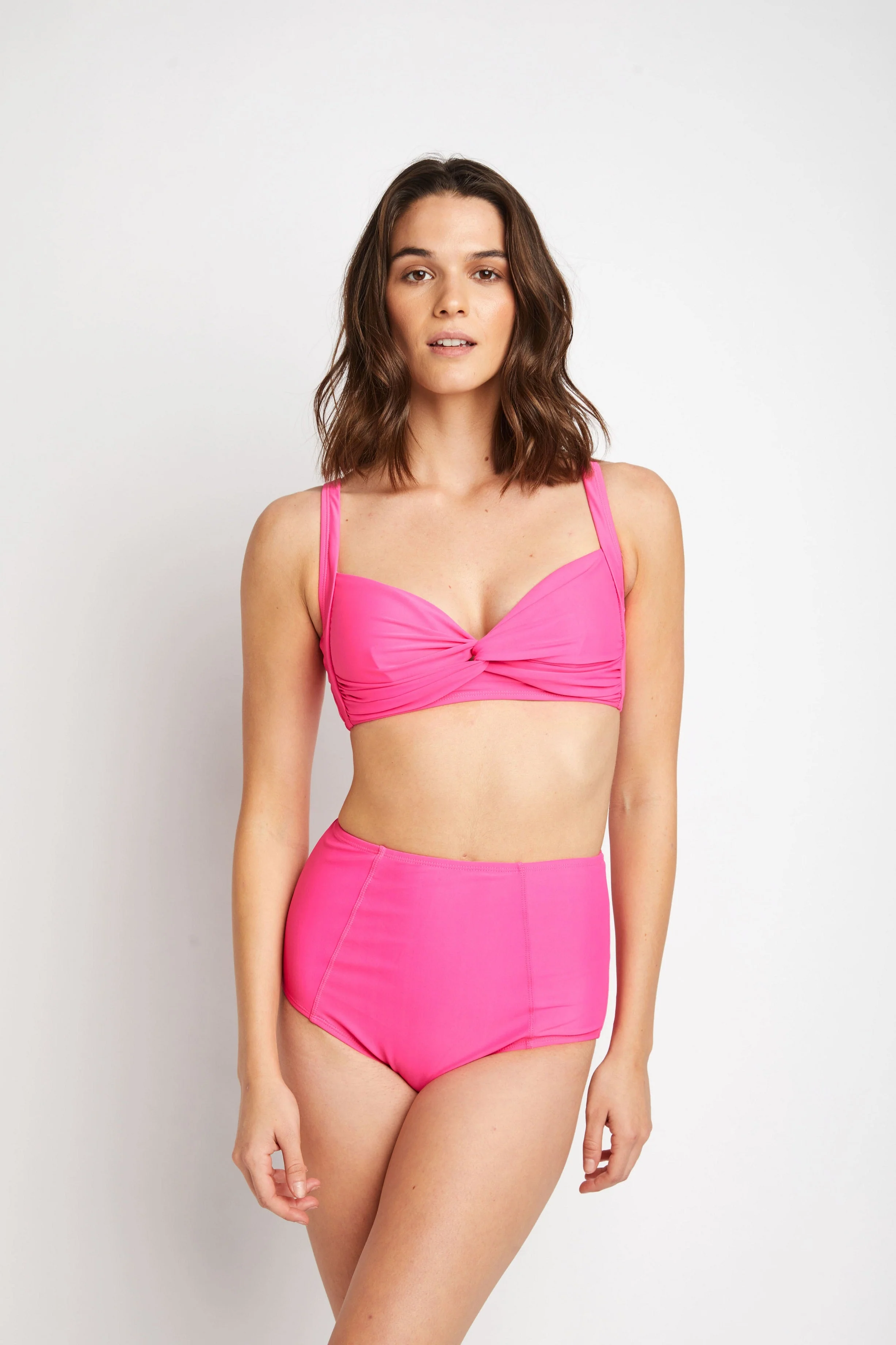 Fashionable Marina West B2808 Bikini Set Pink Exceptional
