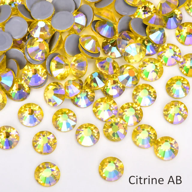 World-Class Pave Pack of Crystals - Swaroki® Preciosa - Citrine AB Premium Material