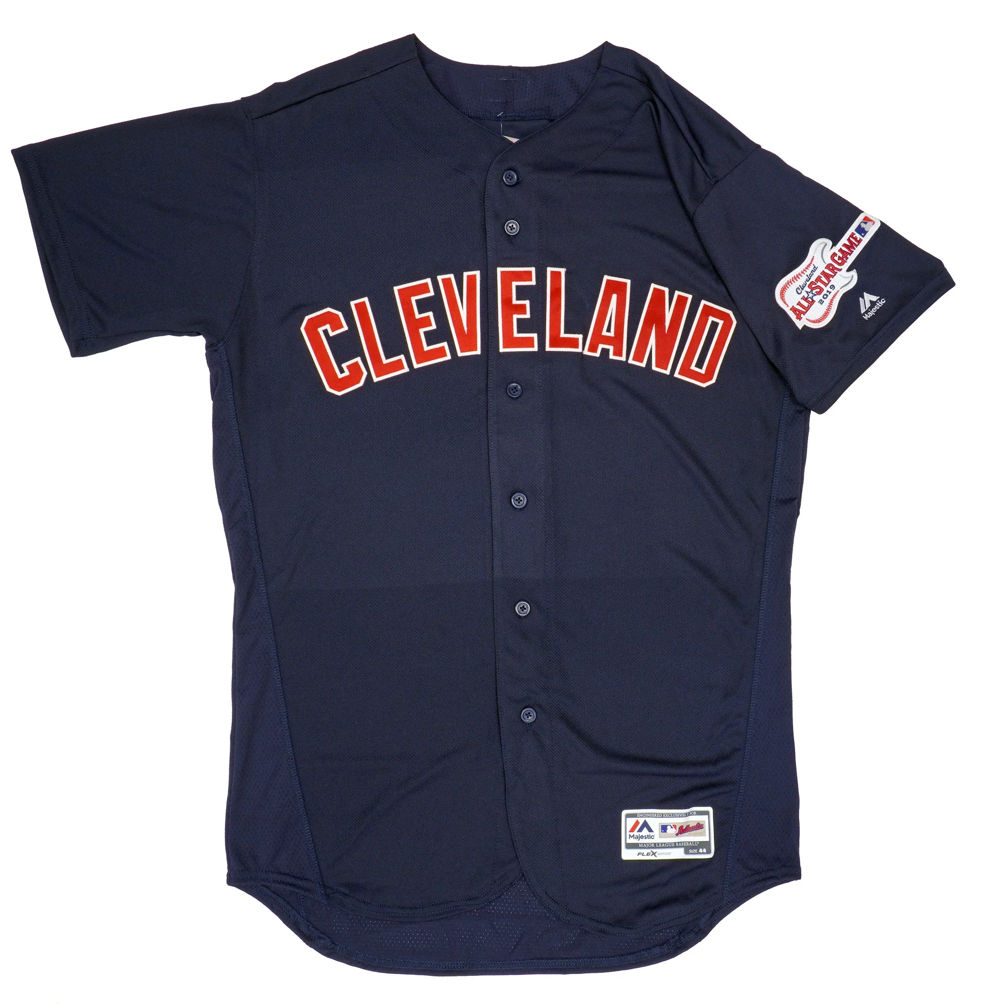 Fine Majestic Men's MLB Cleveland Indians On Field Flex Base Jersey Alternate Outstanding