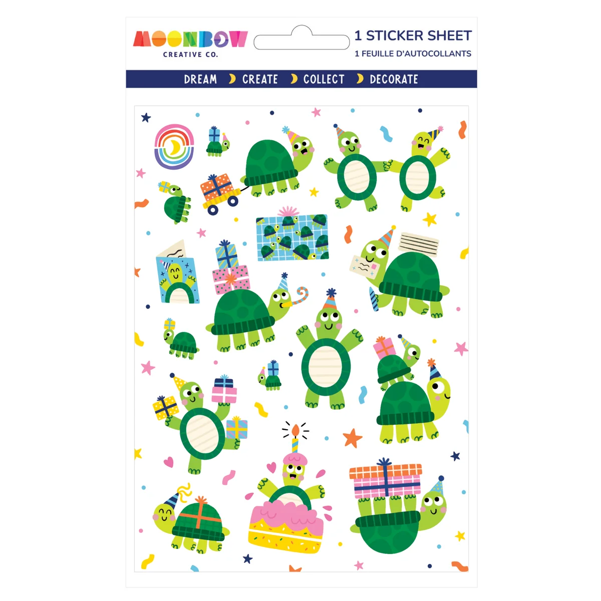 First-Class Turtley Fun Glossy Stickers Reliable