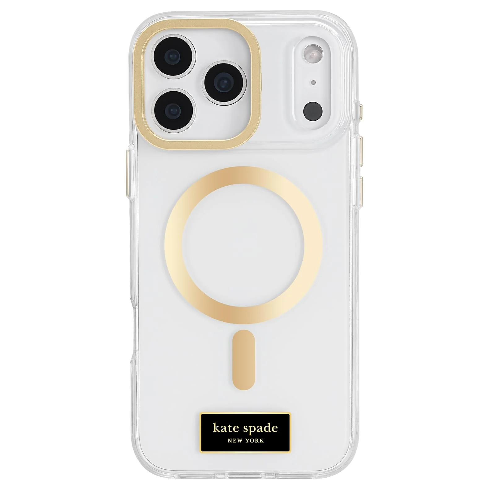 Artisan kate spade new york iPhone 17 Pro Max Case with Camera Stand - Compatible with MagSafe - Designer Phone Case - Icon Clear Trendy