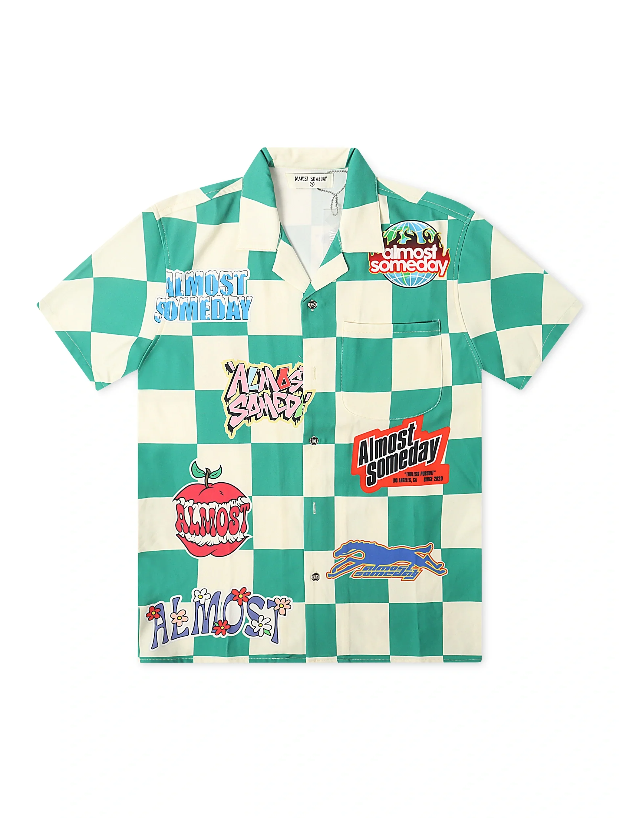 Advanced Almost Someday Hendrix Button Up - Green Certified