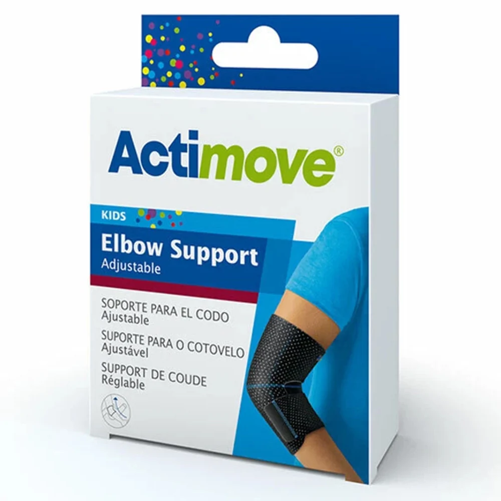 Authentic BSN Medical Actimove Kids Adjustable Elbow Support Pediatric Black Help Manage Relieve Pain 1Ea High-Quality