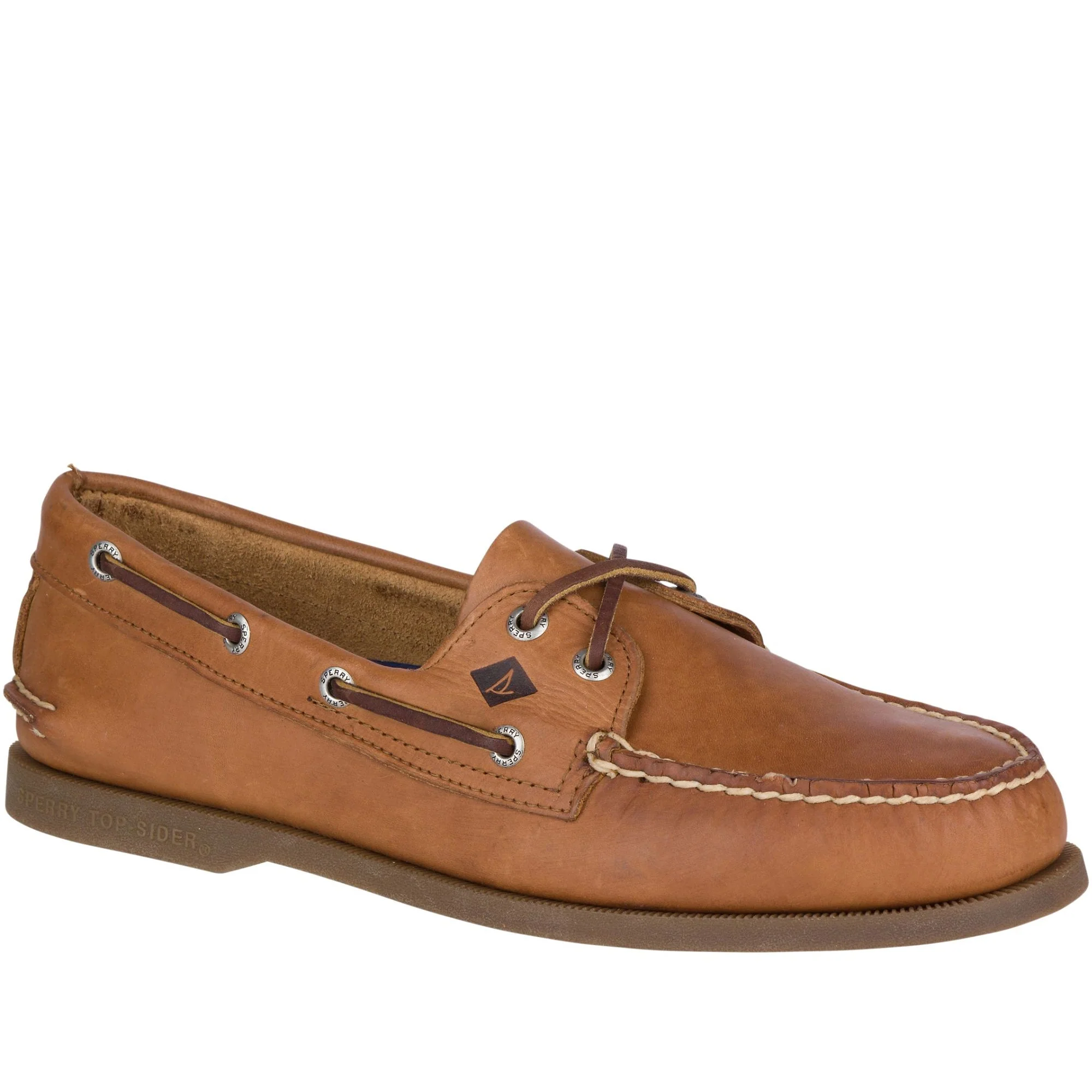 Traditional Sperry Men's A O 2-Eye Leather Sneakers Fine Crafted