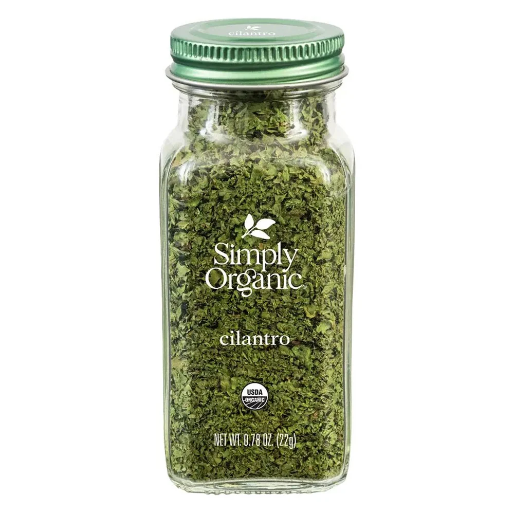 Versatile Simply Organic Cilantro Leaf Cut Sifted 0.78 Oz Fine