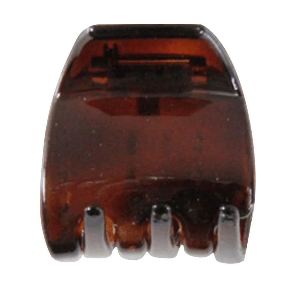 Solid Di Prima Tortoiseshell Clamp Lily Micro Mini Hair Styling Tool 1 Inch 2Ea Versatile