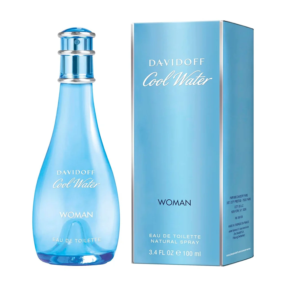 User-Friendly Davidoff Cool Water Eau De Toilette Spray for Women 3.4Oz 100ml Secure