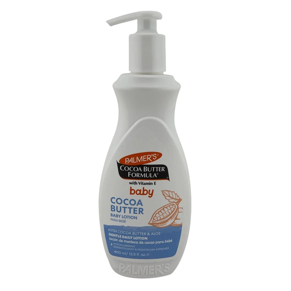 Fine Crafted Palmers Baby Cocoa Butter Baby Lotion for Moisturizing Skin 13.5Oz 400ml Green