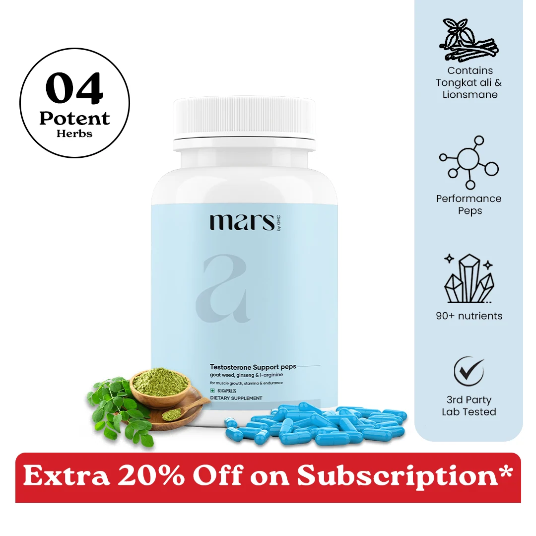 Verified Testosterone Support Peps Powered with Tongkat Ali Peps Green