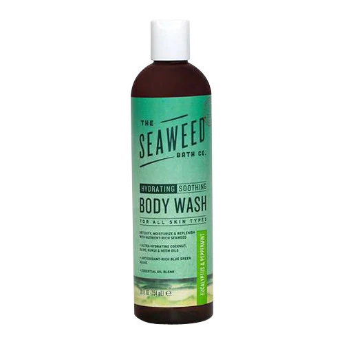 Verified The Seaweed Bath Co Wildly Natural Seaweed Body Wash With Eucalyptus and Peppermint Scent 12 Oz Carefully Designed