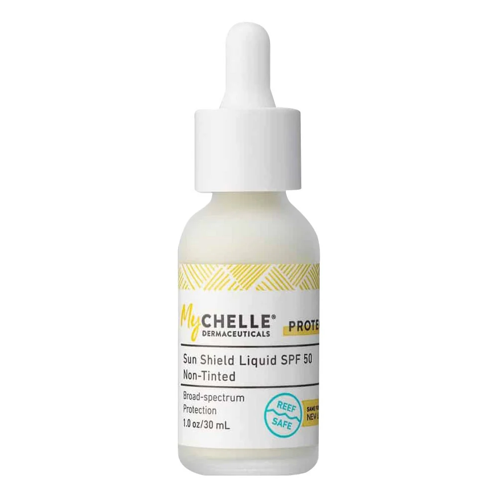 Versatile My Chelle Sun Shild Liquid Spf 50 Non Tinted 1 Oz Lightweight