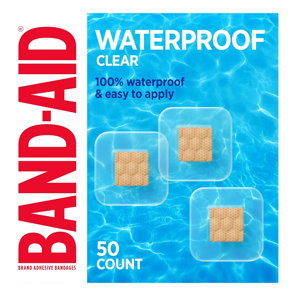 Artisan Band Aid Water Proof Clear Adhesive Small Spot Bandages for Minor Cuts Scrapes and Burn 50Ea Unique