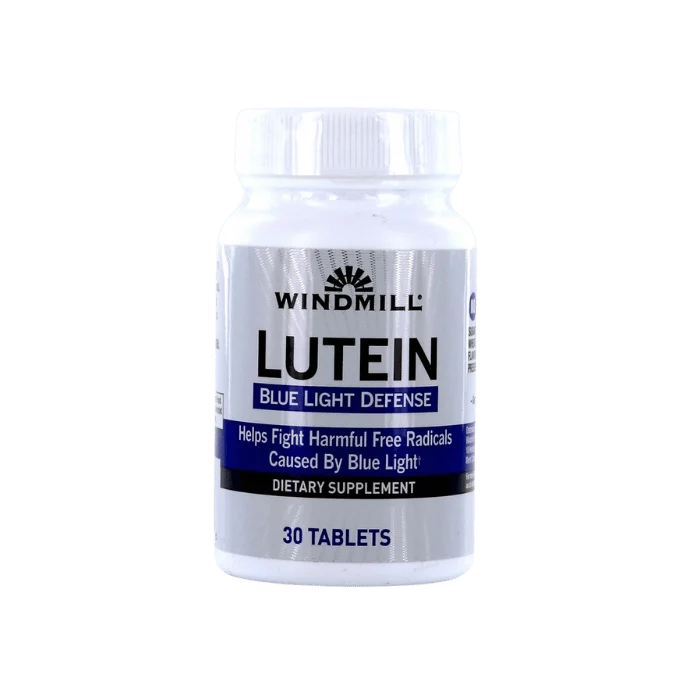Contemporary Windmill Lutein Blue Light Defense Tablets for Eye Health 30 Ea Carefully Designed