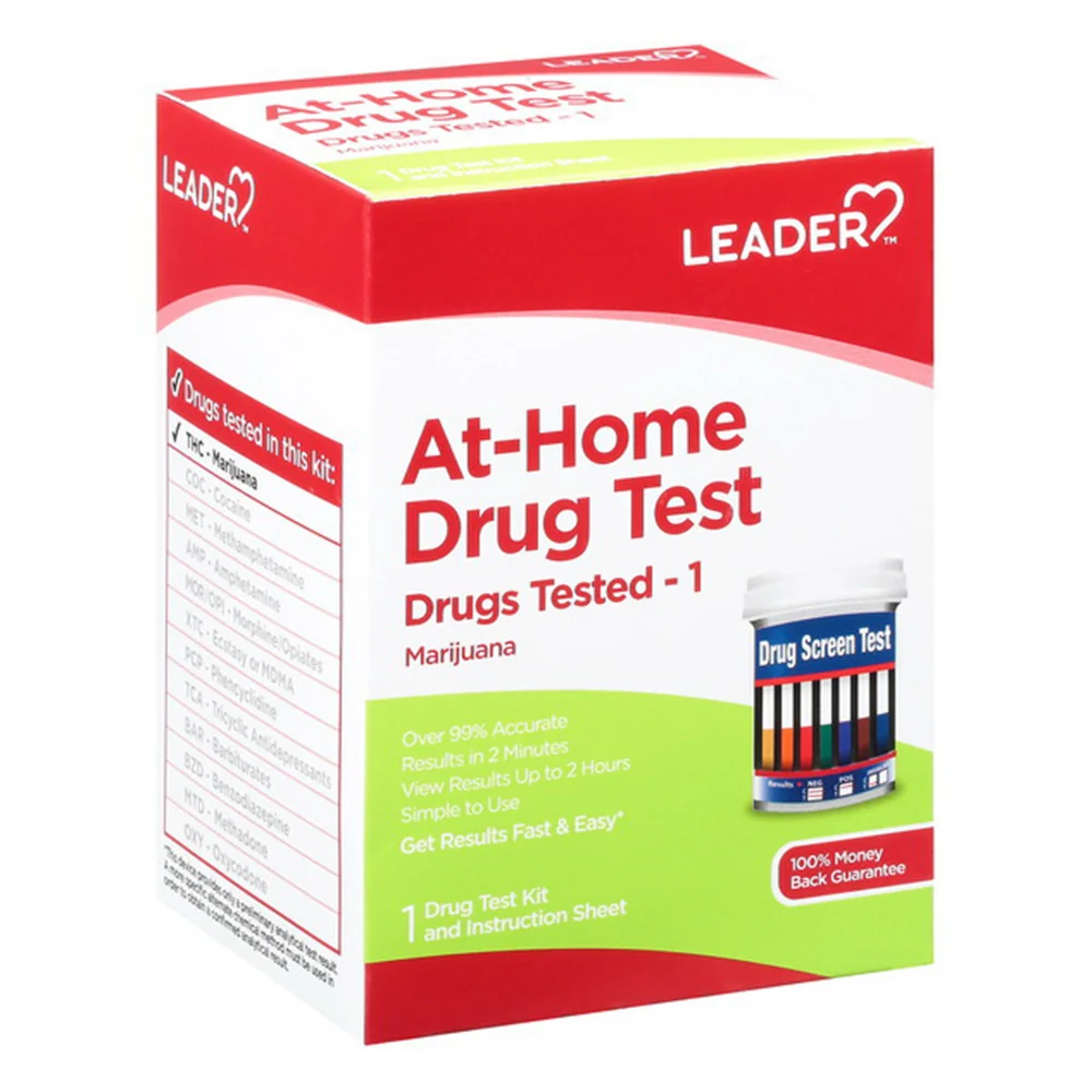 Elite Leader At Home Drug Test Kit 1 Ea Verified