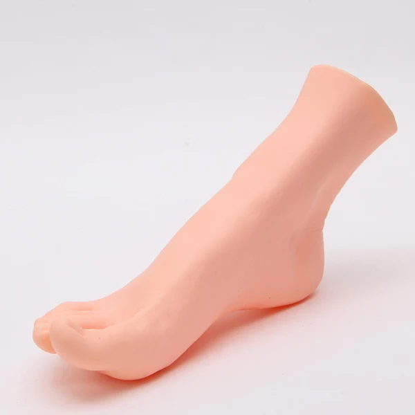 High-End Maxbell Soft Lifesize Female Mannequin Foot Shoes Display Fake Manicure Movie Props Elegant