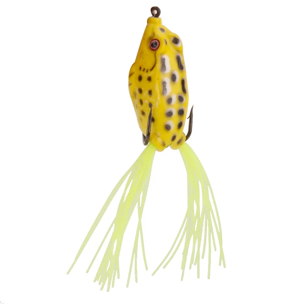 Elegant Maxbell Frog Design Fishing Bait Hooks Tackle Lure - Yellow Excellent