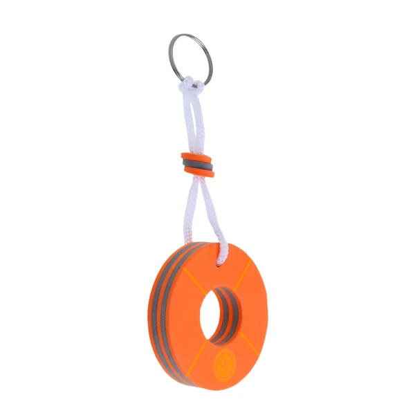 Certified Maxbell Marine Outboard Swimming Beach Floating Key Ring Key Float Sailing Kayak Fishing Accessories- Buoy Shape Orange Original Design