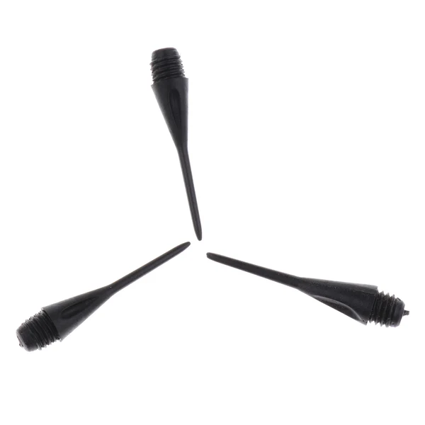 Artisan Maxbell 100 Pieces Electronic Dart Soft Tips Points - 2BA Thread Indoor Party Game - Black Reliable