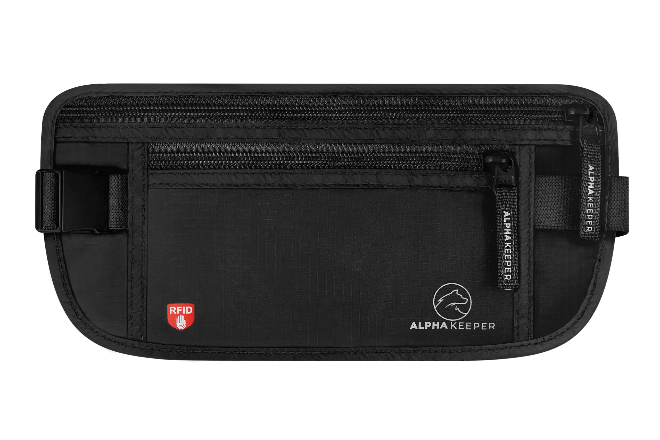 Convenient Money Belt for Travel – RFID Slim Passport Holder and Anti-Theft Bag for Men and Women Hidden Pouch Under Clothes to Protect Information and Money Modern
