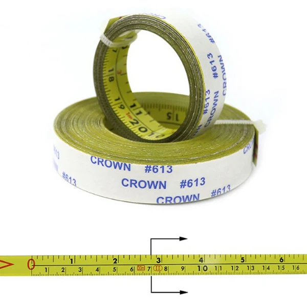 Enhanced Maxbell Self Adhesive Measure Tape Metric Ruler Measure Tools Left to Right 0-200cm Quality