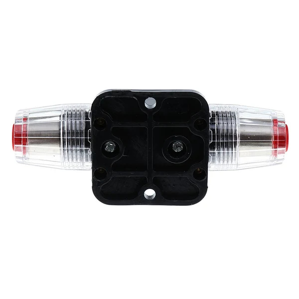 Crafted Maxbell DC 12V-24V Car Audio Inline Manual Reset Circuit Breaker Fuse Switch 50AMP Responsible