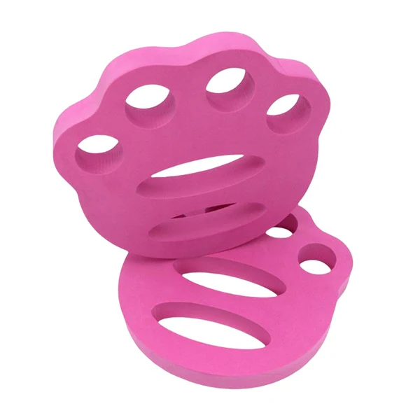 Authentic Maxbell Swimming Hand Float Buoyancy Floating Board 24x23x3cm Pink Excellent