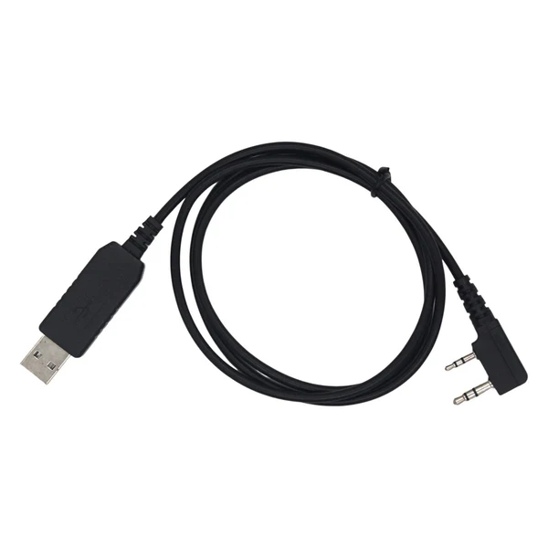 Comfortable Maxbell Compact USB Programming Cable Plug and Play Black for UV-5R UV-82HP UV-5x3 Practical