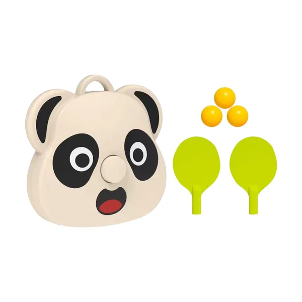 Secure Maxbell Portable Table Tennis Training Solo Practice Ping Pong Balls Paddles Set Panda 6.5x7cm Easy-to-Use