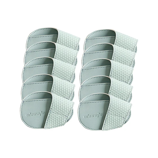 Original Design Maxbell Golf Head Covers PU Portable Protector for Athlete Travel Golf Training Light Blue Small Detailed