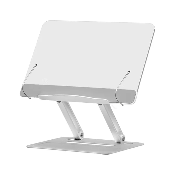 Clean Maxbell Acrylic Laptop Stand Bookshelves 180 Rotating for Tablet Support Desktop Type B World-Class