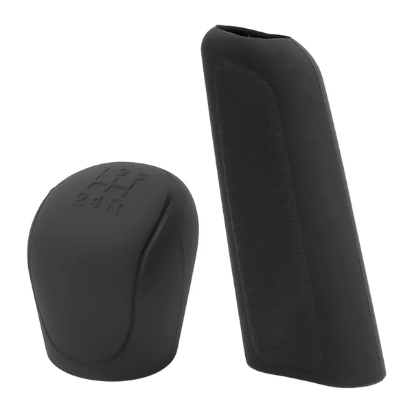 World-Class Automotive Gear Shift Knob Cover Protective for Ford Focus Black Set Powerful