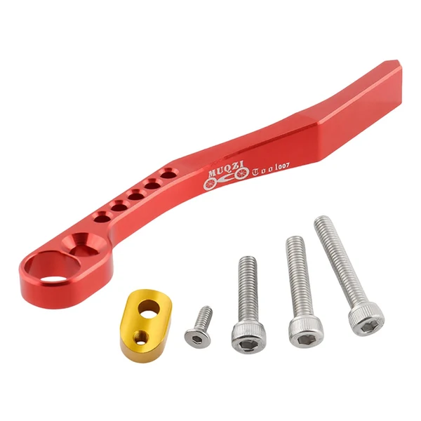 User-Friendly Maxbell Bike Chain Guide Catcher Chain Protector Keeper Adjustable High Performance Red Natural