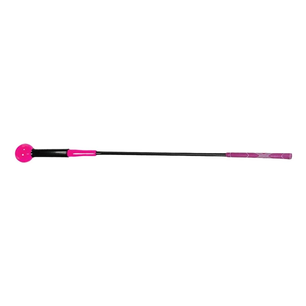 Relaxed Maxbell Portable Golf Swing Trainer Aid Practice Training Nonslip Grip for Adult 40inch Pink Premium Material