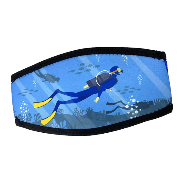 Expertly Made Maxbell Scuba Diving Mask Strap Cover Snorkeling Water Sports Accessories Underwater Light Blue Reliable