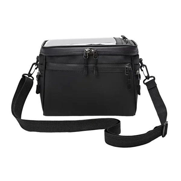 Certified Maxbell Bike Handlebar Bag Portable Shoulder Bag Touch Screen Phone Bag Rainproof Dependable