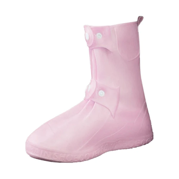 Consistent Maxbell Waterproof Shoes Cover Adults Boot Protector Anti Slip Rain Boots Cover XL Pink Sustainable