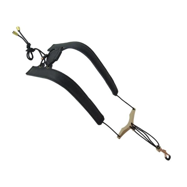 Luxury Maxbell Sax Harness Saxophone Strap Adults and Children Sax Bass Tenor Alto Black Environmentally Friendly